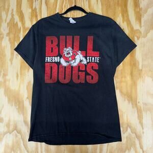 Vintage y2k fresno state bulldogs collegiate university tee